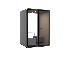 Cabine Acoustique pour 2 Personnes - Isolation Sonore - Cabine de Réunion Privée - Bureau Portable - Cabine Silencieuse - Product Image 4