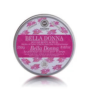 Hochwertige Zutat gemacht Peeling Bella Donna Zucker Körper peeling für Private Label Käufer