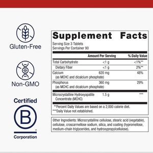 High Quality Private Label Mineral Complex <b>Calcium</b> & Phosphorus for Adults High Absorption Bone Mineral Density Muscle Function - Product Image 2