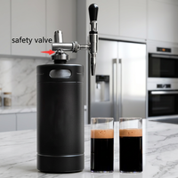 Machine à café glacé Nitro Cold Brew avec logo imprimé au laser, kit de préparation de café glacé Nitro Cold Brew