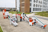 Granulateur et séparateur de câbles secs automatiques BSGH certifiés CE avec une puissance de 67 kW, une capacité de 400-700 kg/h, économie d'énergie, respectueux de l'environnement