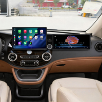 Pantalla Foforfor de 13.1"+12.3" para Mercedes Benz Vito 2019-2025, Carplay Android 15, Radio para Auto, Estéreo, GPS, DSP, 4G, WiFi, 360, OEM