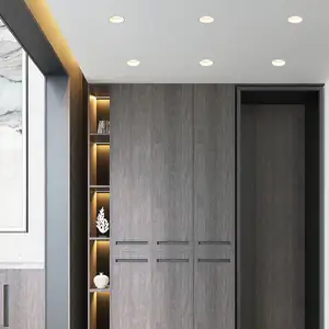 HUAYI Novo Design Anti-reflexo Cor Branca de Alumínio Cob 7 W 9 W 12 W 20 W Interior Recesso Montado Led Down Light