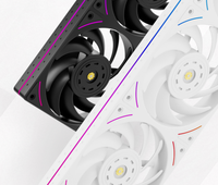 Refroidisseur de processeur Lev-ita Vision 360 UB ARGB pour boîtier d'ordinateur avec dissipateur thermique en aluminium 1,8 W