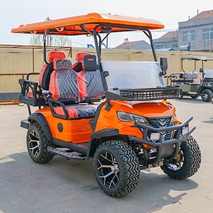 Carrito de Golf Eléctrico Individual de Metal, Modelo 2026 Rainbow, Personalizable, con Motor de CA de 5KW, 4 Plazas, Batería de Litio de 48V, <span class=keywords><strong>para</strong></span> Campos de Golf - Product Image 6