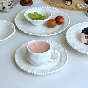 Tasse à café moderne en céramique avec soucoupe, en poterie artisanale créative à motif uni, compatible micro-ondes et lave-vaisselle, pour fêtes et usage domestique, pour <span class=keywords><strong>latte</strong></span> et lait - Product Image 5