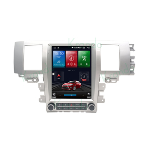 Radio de coche con pantalla Tesla de 9,7 pulgadas para Jaguar XF X250 2004-2015, reproductor de DVD Multimedia <span class=keywords><strong>Android</strong></span>, unidad principal inalámbrica CarPlay estéreo 5G - Product Image 1