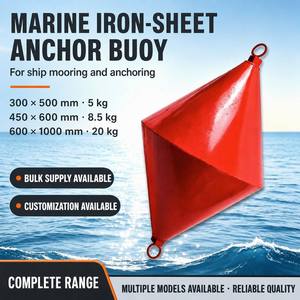 Bouée de signalisation marine en acier en forme de cône pour navigation maritime, ancrage et amarrage de bateaux, flotteur OEM - Product Image 1