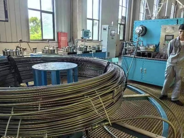 High Precision Tube Coiling Machine with Inverted Structure for Stainless Steel Pipe Processing