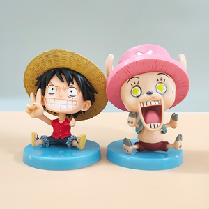 ขายส่งอะนิเมะรูป Q ver. 8ชิ้นชุดลิง <span class=keywords><strong>d</strong></span>. ฟิกเกอร์แอคชั่นชิ้นเดียวทำจากพีวีซีลูฟี่ซาโบเอซสำหรับตกแต่ง - Product Image 2