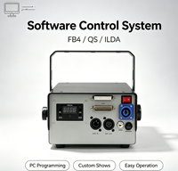 Projecteur laser d'animation RGB 3W pour contrôle DMX512, scanner Galvo haute vitesse, éclairage de scène pour DJ, fêtes et mariages, IP33