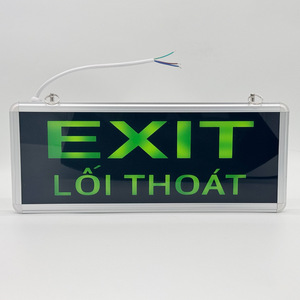 Chất lượng tốt nhất 220V có thể sạc lại Led nhà các tòa nhà khẩn cấp ánh sáng tự phát sáng Exit ánh sáng - Product Image 5