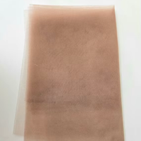 Filet à cheveux HD Lace pour fermeture de perruque frontale, kit d'installation, taille 55 46, filet à cheveux suisse invisible HD Lace Net
