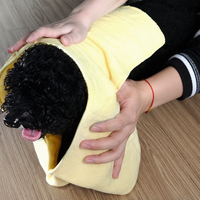 Lot en gros de chiffons en PVA super absorbants pour le bain des animaux, serviettes de séchage pour chiens et chats, sans peluches, résistantes aux UV