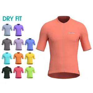 Camisa de Ciclismo de tela italiana para hombre, transpirable, cómoda, de poliéster, ropa de ciclismo Enduro, ligero, disfraz de ciclista personalizado