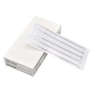 <span class=keywords><strong>Agujas</strong></span> <span class=keywords><strong>de</strong></span> Tatuaje <span class=keywords><strong>de</strong></span> 1-9 Puntas, Surtido <span class=keywords><strong>de</strong></span> Tamaños, 50/100 unidades, Mixto M1 RS RL, para Máquina <span class=keywords><strong>de</strong></span> Bobina, <span class=keywords><strong>Agujas</strong></span> <span class=keywords><strong>de</strong></span> Mango Largo, Especificaciones para Delineado y Sombreado - Product Image 1