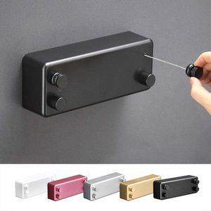 Corde à <span class=keywords><strong>linge</strong></span> invisible rétractable à <span class=keywords><strong>linge</strong></span> murale populaire et peu encombrante 4.2 mètres avec corde réglable - Product Image 2