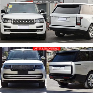Kit de Carrocería para Range Rover Executive 2013-2017, Modificación y Actualización 2023, Parachoques Delanteros y Traseros y Faros Delanteros - Product Image 2