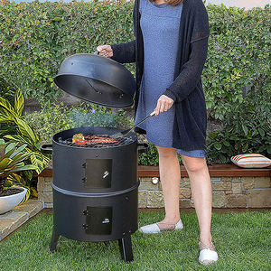 <span class=keywords><strong>XWX</strong></span> Vente chaude Barbecue de cuisine extérieur rond noir au charbon de bois - Product Image 6