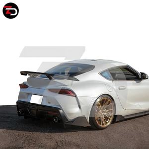 Vente flash Kit carrosserie en fibre de carbone de style Aimgain pour GR <span class=keywords><strong>Supra</strong></span> <span class=keywords><strong>MK5</strong></span> A90 J29 avec lèvres de jupe latérale avant, diffuseur arrière, aileron de coffre - Product Image 2