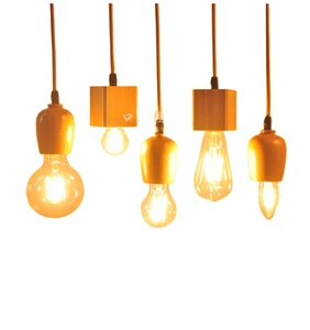 E26 <span class=keywords><strong>LED</strong></span> bảng ánh sáng căn cứ Đèn bàn gỗ chủ sở hữu Bóng đèn Đèn <span class=keywords><strong>E27</strong></span> Đèn chủ ổ cắm <span class=keywords><strong>LED</strong></span> ánh sáng ban đêm đèn bằng gỗ căn cứ trang trí nội thất - Product Image 6