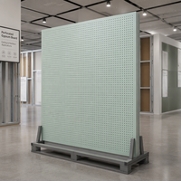 Panneau de plafond et de cloison en plaque de plâtre perforée avec surface en papier pour la vente en gros