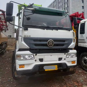 Bomba de Hormigón Usada Zoomlion/Putzmeister 2021 de 62m con Motor Diésel, Camión Bomba de Hormigón con Productividad de 18m/h en Venta en Shanghái - Product Image 1