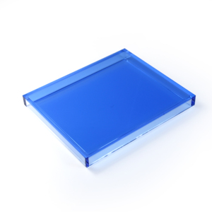 Bán Buôn Khách Sạn Cung Cấp Thực Phẩm Trái Cây Khay Neon Màu Xanh Lá Cây Acrylic Tray Với Xử Lý - Product Image 3