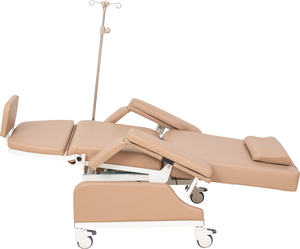 TX-2 tıbbi sıcak satış hastane kemoterapi mobil elektrik infüzyon kan donör sandalye diyaliz sandalye hastane kliniği için - Product Image 2