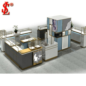 Comptoir de présentation de bijoux <span class=keywords><strong>Pandora</strong></span> pour la vente au détail, éclairage LED, verre trempé écologique, design personnalisable pour les bijouteries - Product Image 6