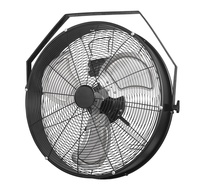 Ventilateur industriel à tambour en métal mural de qualité supérieure de 18/20 pouces: le confort rencontre le style
