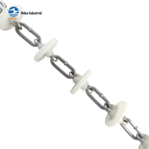 <span class=keywords><strong>Disque</strong></span> en ABS injecté sous pression avec chaîne en acier électrogalvanisé pour systèmes d'alimentation automatique de porcs et de volailles, convoyeur d'alimentation - Product Image 2