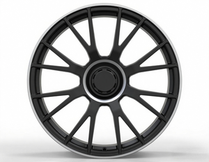 5*112mm multi-rayons passager en alliage d'aluminium poudre noir mat personnalisé forgé jantes de voiture pour <span class=keywords><strong>BMW</strong></span> <span class=keywords><strong>BBS</strong></span> - Product Image 4