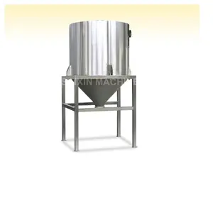 Puffed snacks food processing storage 2T 5T 10T stainless steel grain silos for sale