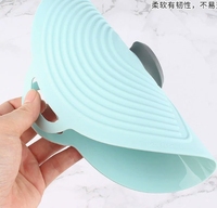 Couvercle de pot en silicone anti-fuite avec logo client