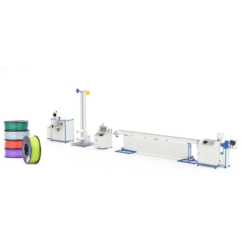 Best Seller plastic plastic recycling machinery 3d printer filament extruder/extrusion line