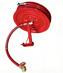 Enrouleur de tuyau d'incendie Heguang Red Fire, buse en laiton/acier au carbone, norme EN694, tuyau de 3/4'' et 1'', 30m, utilisation facile, durable, OEM, lutte contre l'incendie - Product Image 4