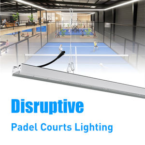 Ensemble innovant de lampes LED linéaires pour padel 30W/34W/47W avec anti-éblouissement, puissance réglable, facile à entretenir pour terrain de padel extérieur - Product Image 5