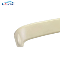 Aileron de toit de coffre arrière de voiture ABS personnalisé lèvre de botte Highkick Ducktail pour Nissan March Renault Pulse Micra K13 2010-2015