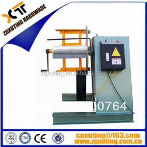 Tốc độ cao công nghiệp thủy lực uncoiler điện đầy đủ tự động đấm thẳng lõi động cơ Ống cán 220V 1 năm - Product Image 6