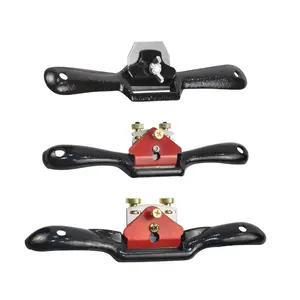 Avion réglable Spokeshave bois rabot à main outils de coupe 9 pouces bois main tranchant outil de ciseau avec vis