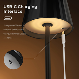 Decorative <strong>LED</strong> Rechargeable Table <strong>Lamps</strong> Cordless Restaurant Home Decor Night Lights Portable Touch Battery Desk <strong>Lamp</strong> - Product Image 3