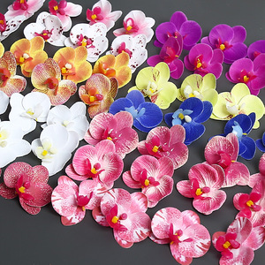 Premium 3D <strong>Film</strong> Pu Embossed Moth Orchid Flower Head Multi Color for Home Outdoor Hotel Festival Art Decoration - Product Image 4