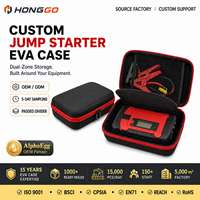 Étui HongGo pour démarreur de voiture, étanche en EVA avec fermeture éclair - Rangement portable extérieur 2-3 compartiments, écologique