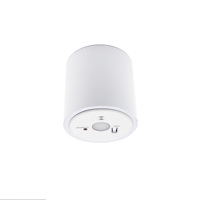 Plafonnier LED d'urgence encastré avec boîtier ABS, batterie de secours rechargeable non entretenue, couvercle de rechange pour surface