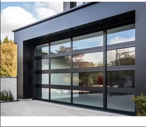 <span class=keywords><strong>Porte</strong></span> <span class=keywords><strong>de</strong></span> <span class=keywords><strong>garage</strong></span> sectionnelle isolée haut <span class=keywords><strong>de</strong></span> gamme, électrique, automatique, <span class=keywords><strong>avec</strong></span> cadre en aluminium et fenêtres - Product Image 1