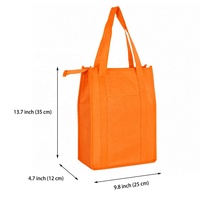 Bolsa Térmica Personalizada con Logotipo, de Tela No Tejida, con Forro de Papel de Aluminio y Cierre Superior con Cremallera, para Regalos Corporativos