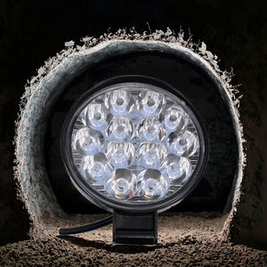 Feux de travail LED ronds 12V 4 pouces pour 4x4, montage en surface, blanc naturel 27W, faisceau spot et large, pour rénovation/amélioration - Product Image 3