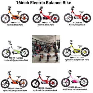 Vente en gros 12 16 20 pouces électrique 36V 250-350W vélo d'équilibre alimenté par batterie au lithium enfants sans pédale cadeau vélo pour enfants <span class=keywords><strong>3</strong></span>-5 ans - Product Image 4