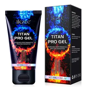 Groothandel Titan Gel Bestelling Online Goud Originele Mannelijke Uitbreiding Private Label Penis Vergroting Massage Crème Titan Gel Voor Mannen